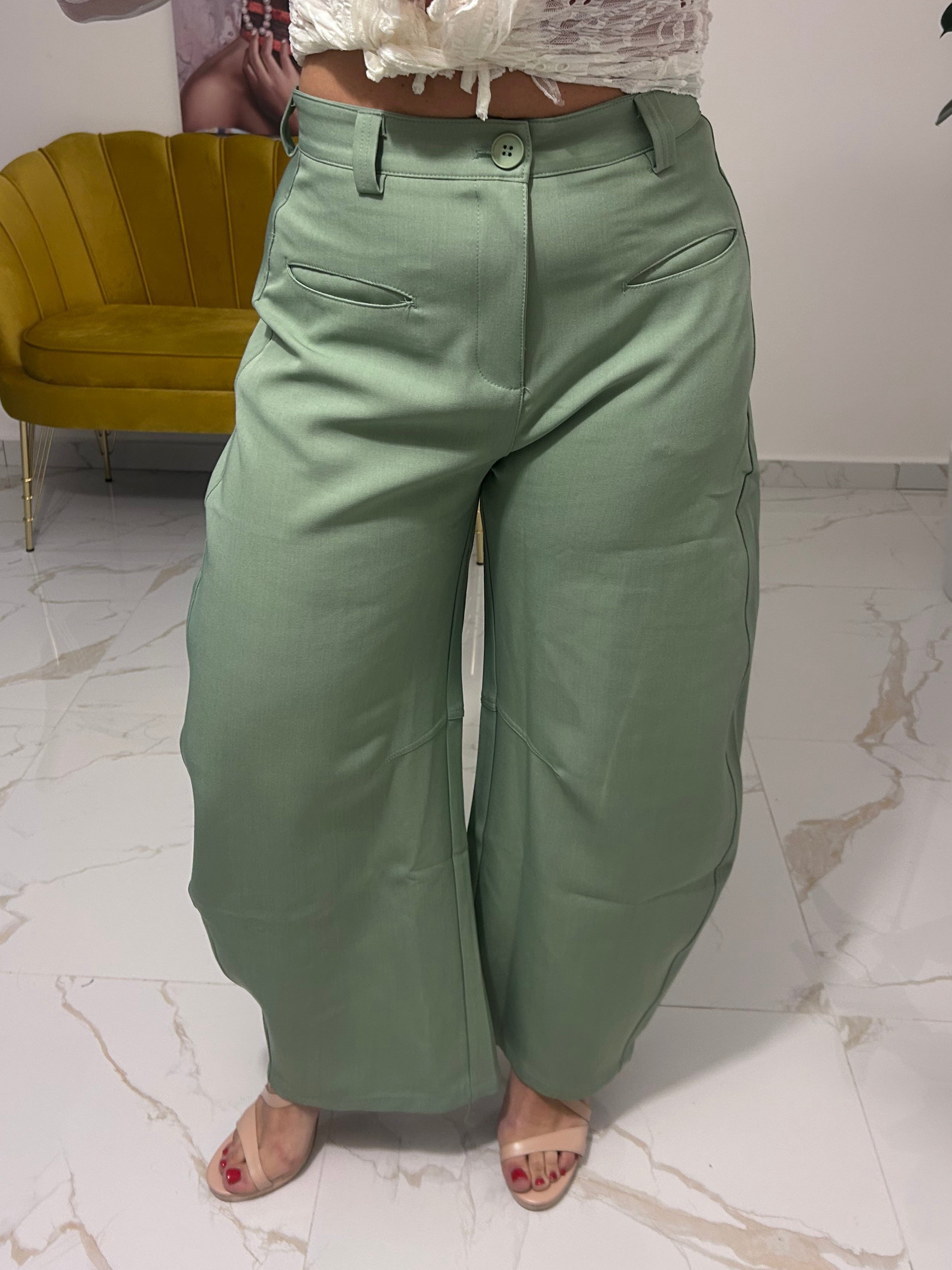 Pantalone Mint Green