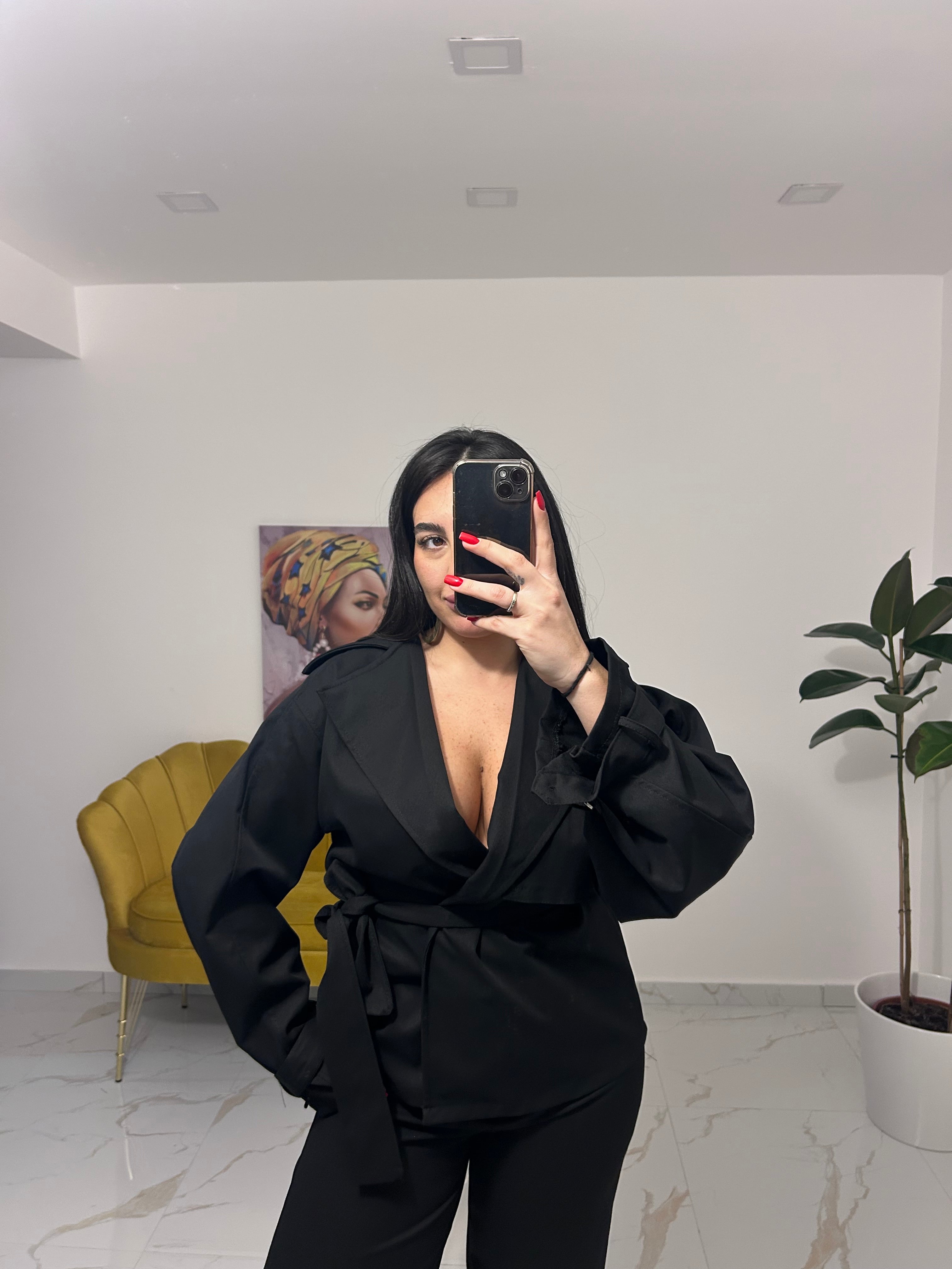Tailleur nero Eleganza Moderna