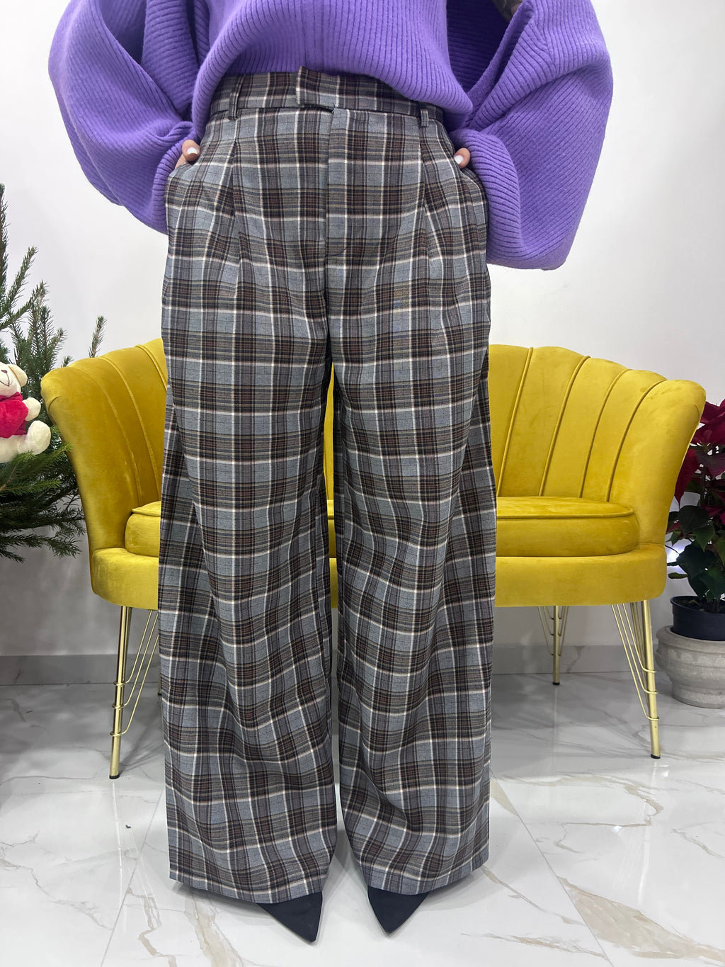 Pantalone tartan