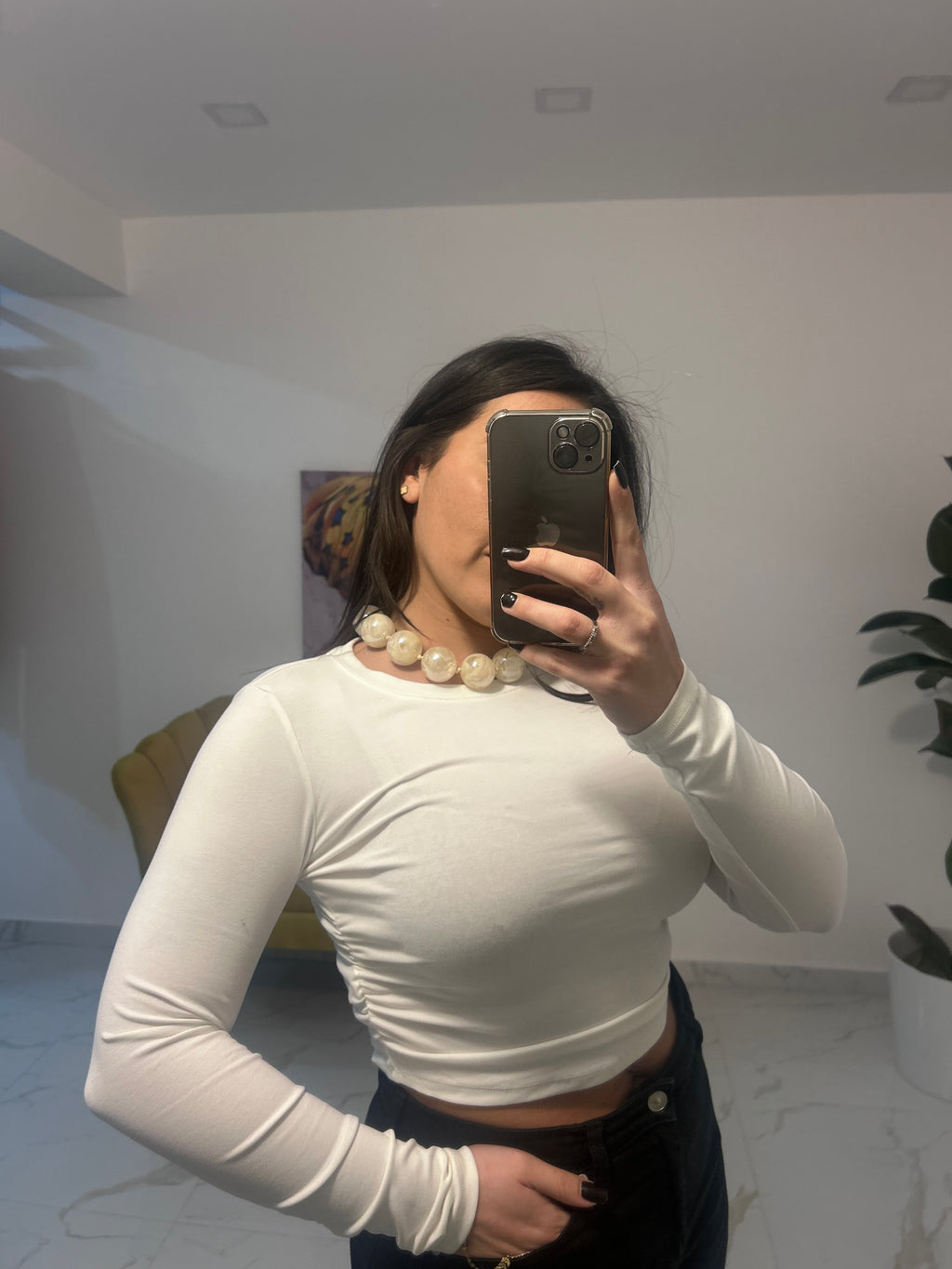 Magliettina Crop Riches