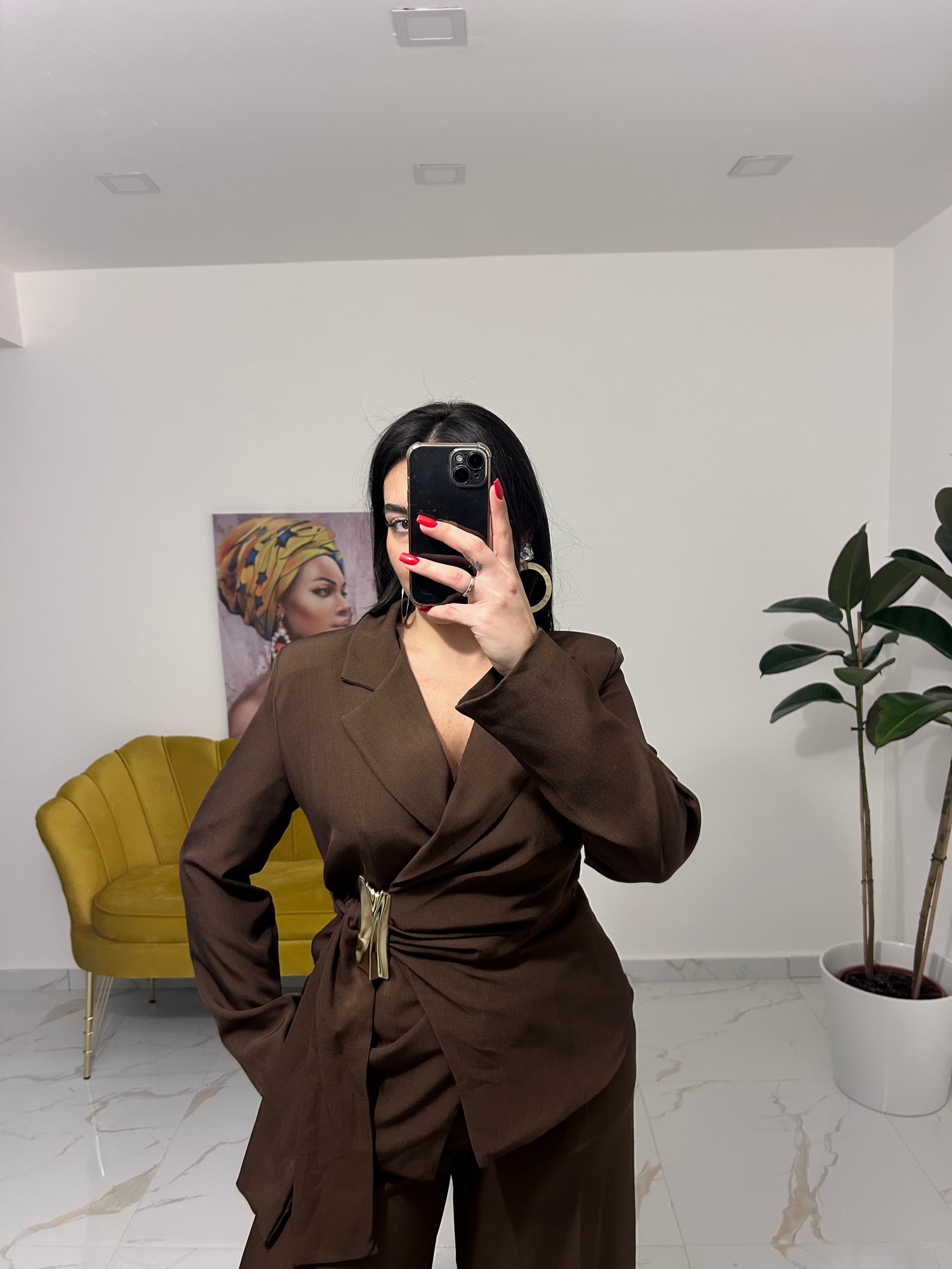 Tailleur Mocha chic