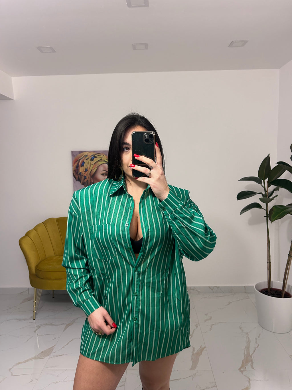 Maxi Camicia Greenfield