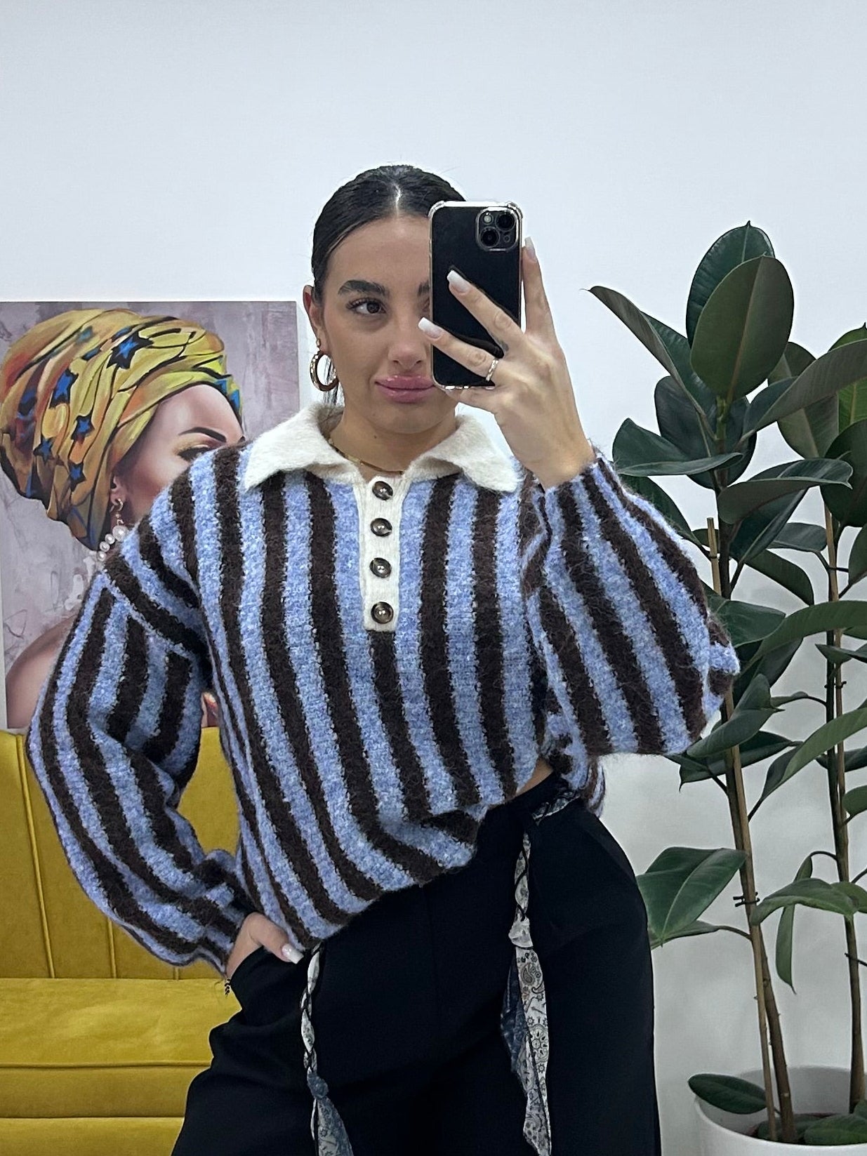 Maglioncino tricolore