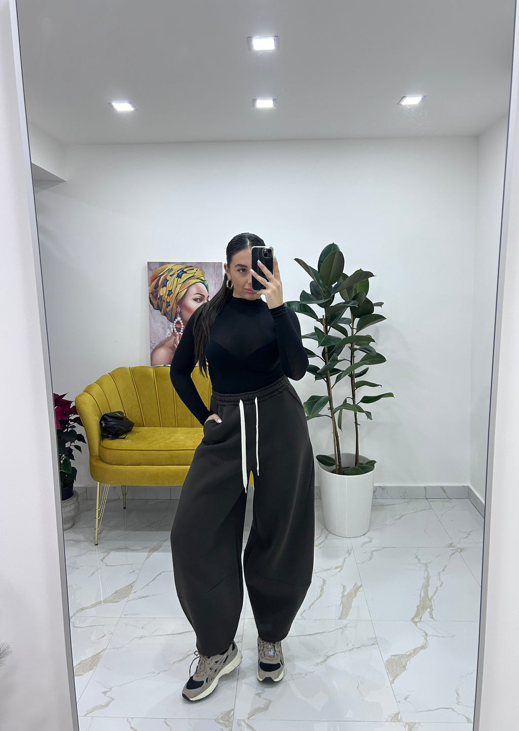 Pantaloni tuta balloon