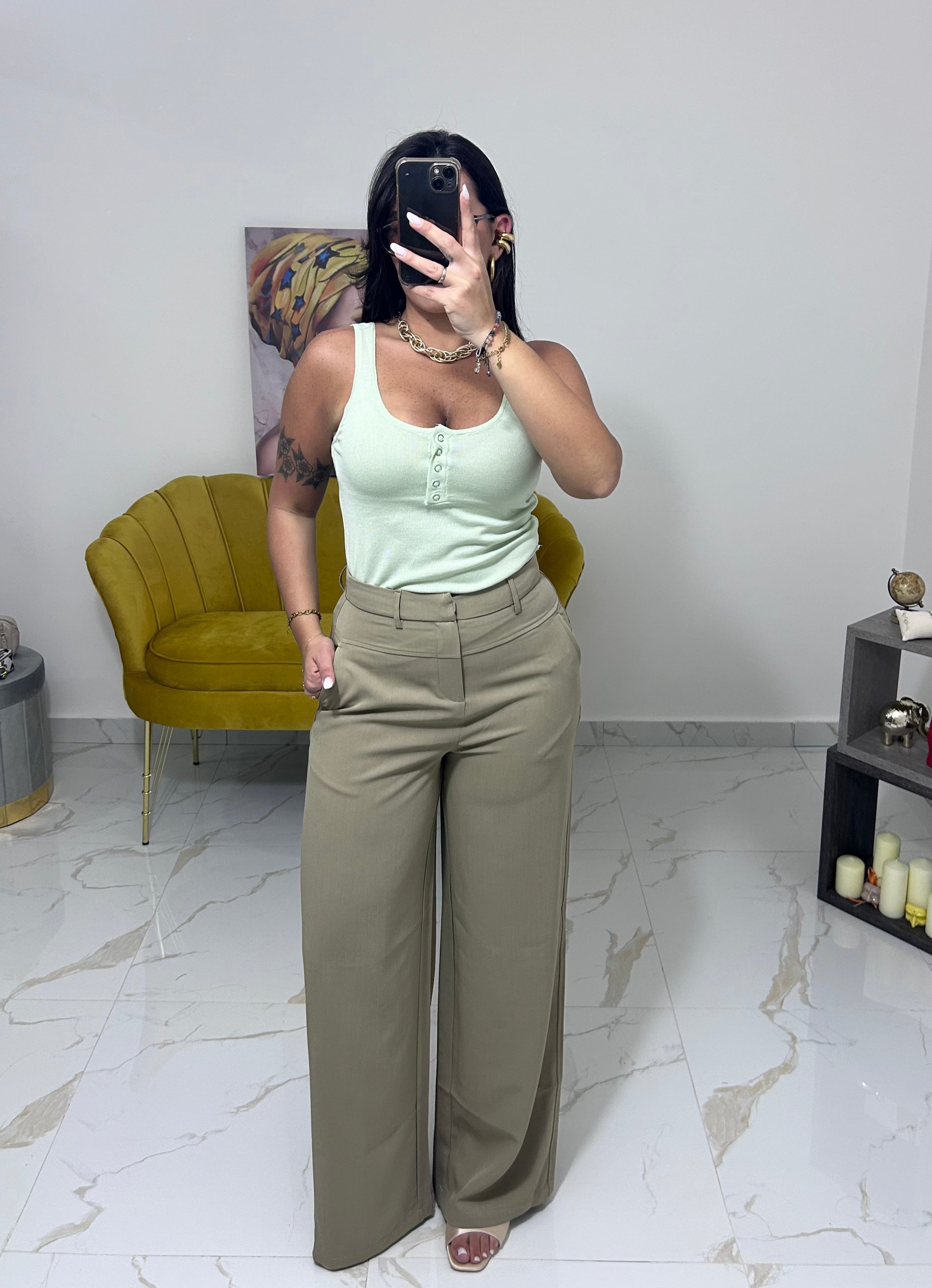 Pantalone Contour Kaki