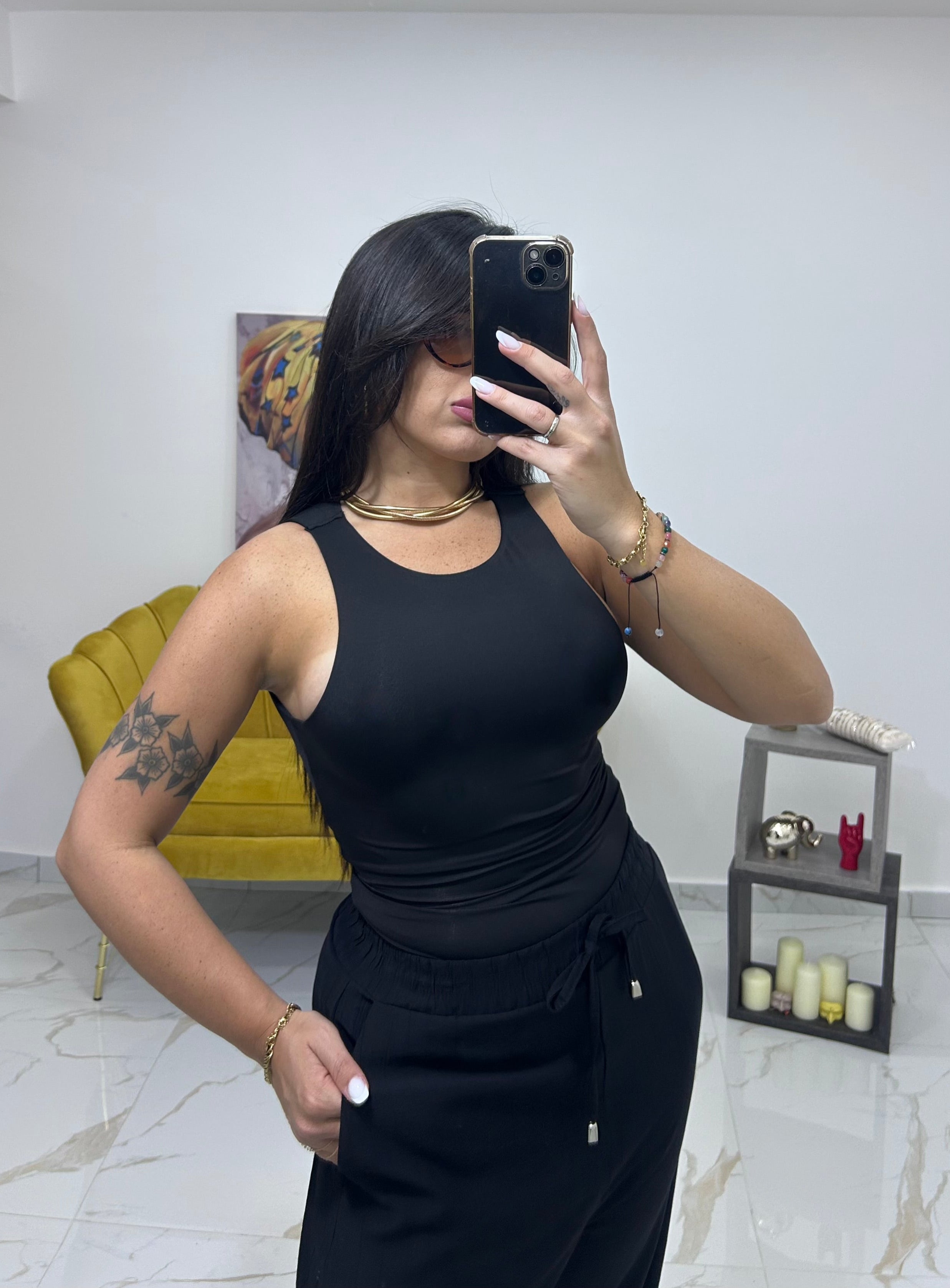 Body Cross nero