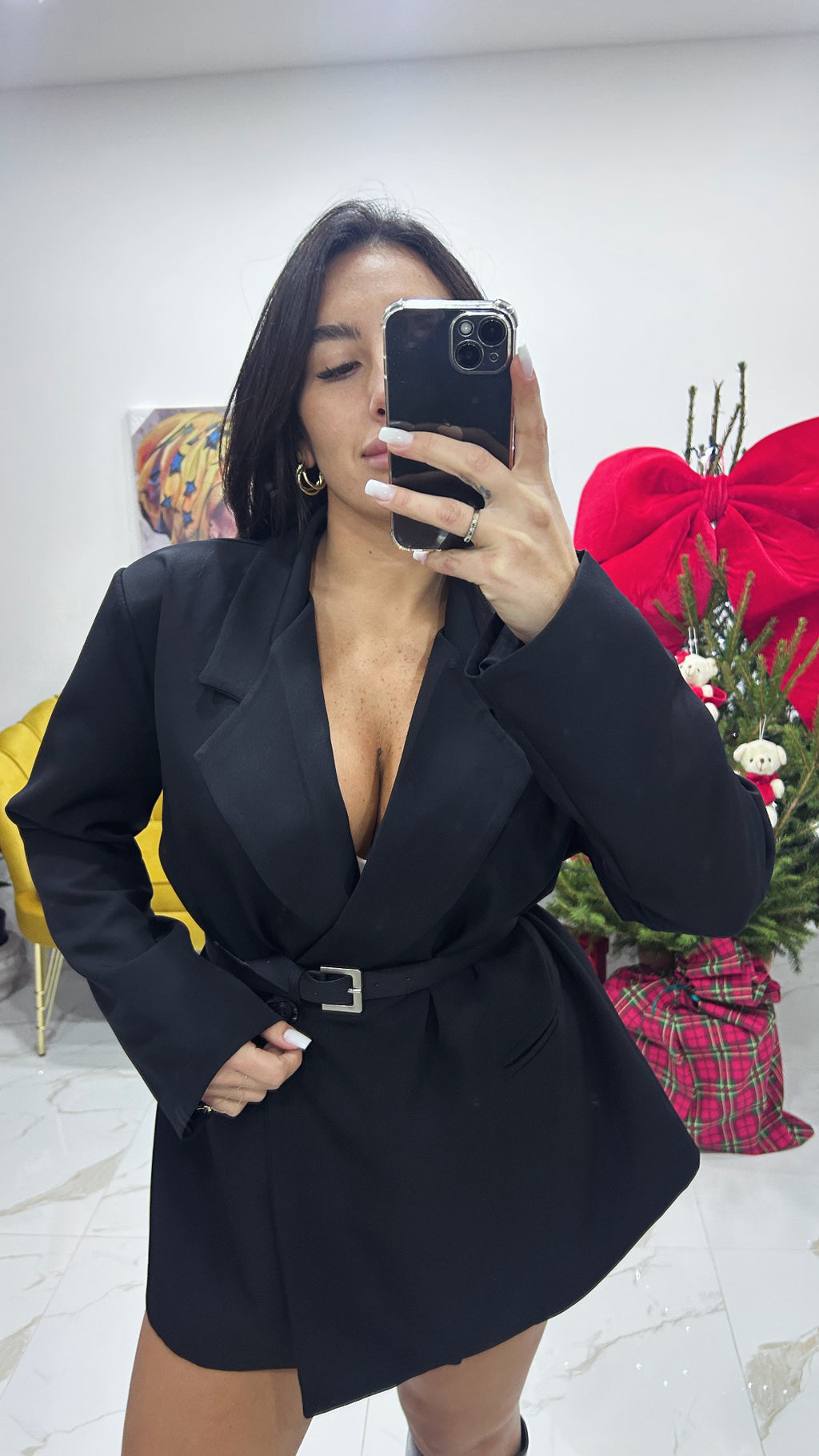 Giacca Oversize Dual Chic nera