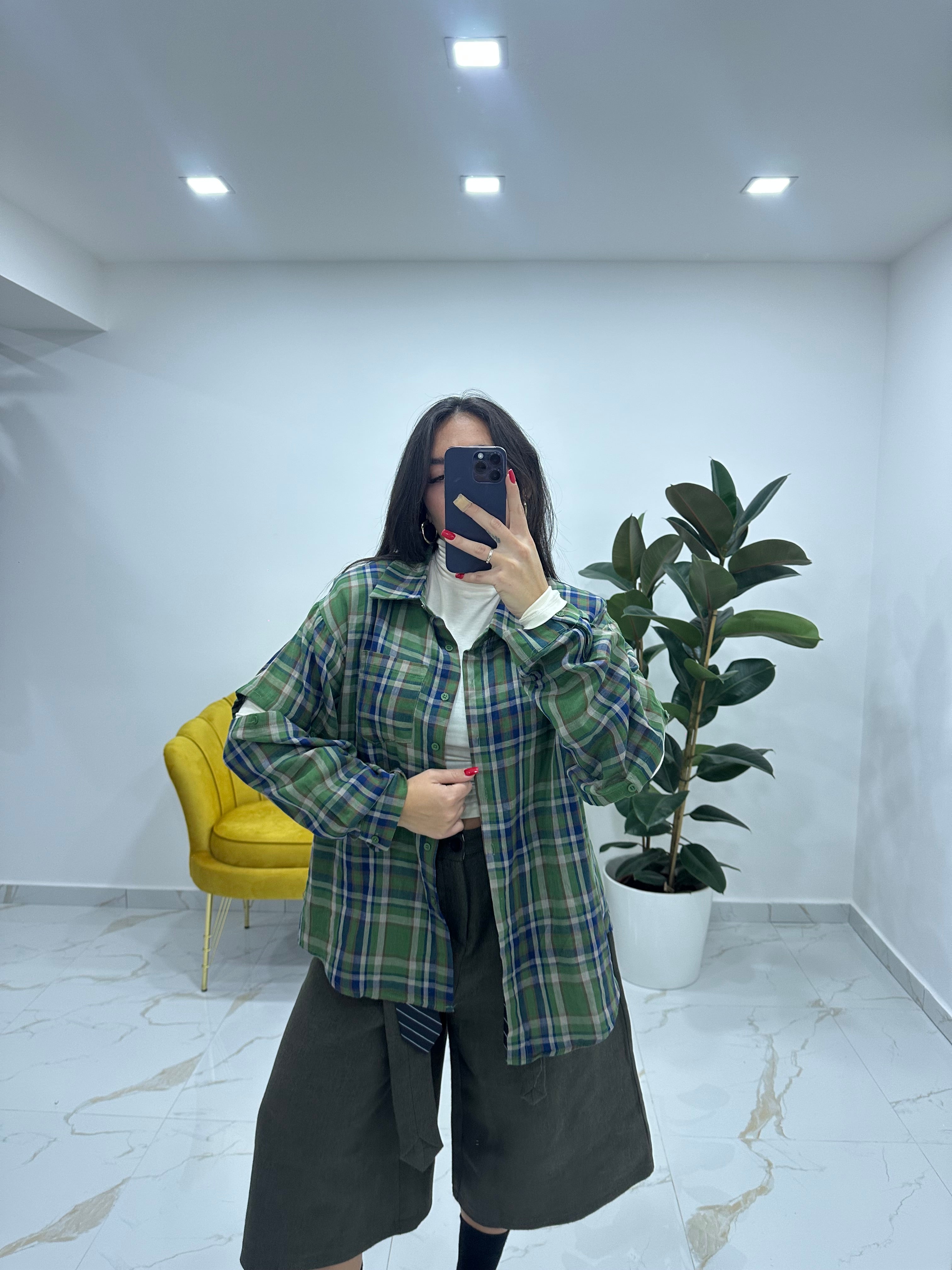 Camicia tartan