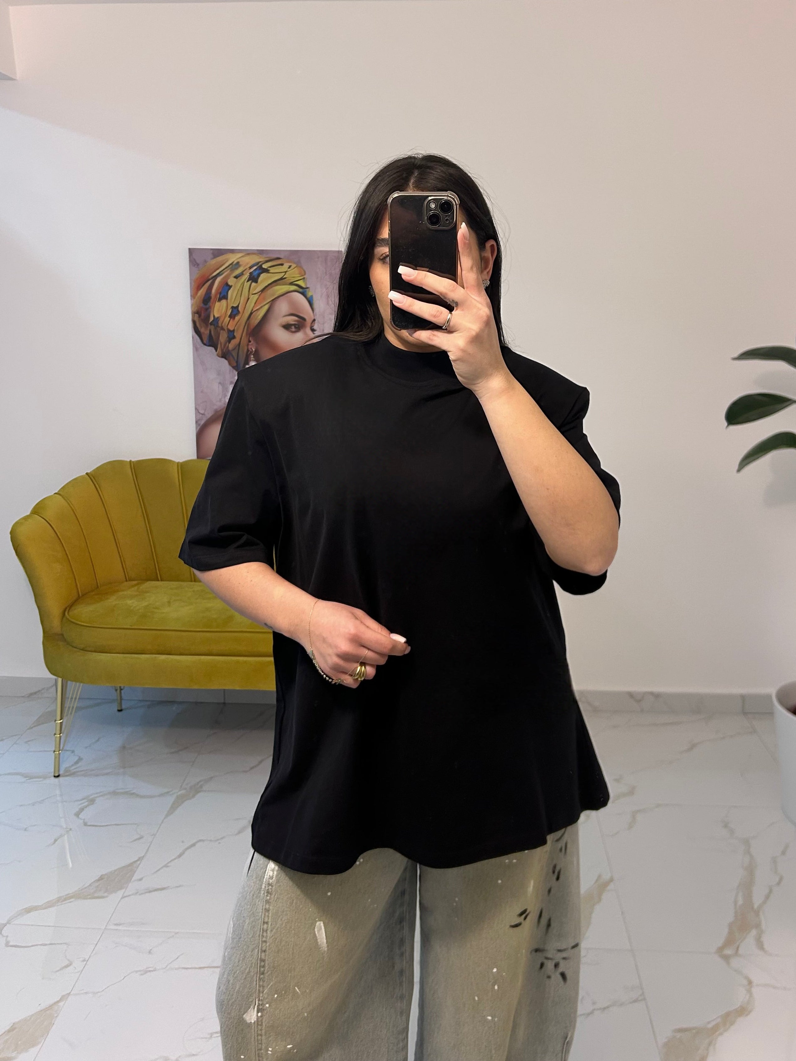 T shirt Basic strutturata