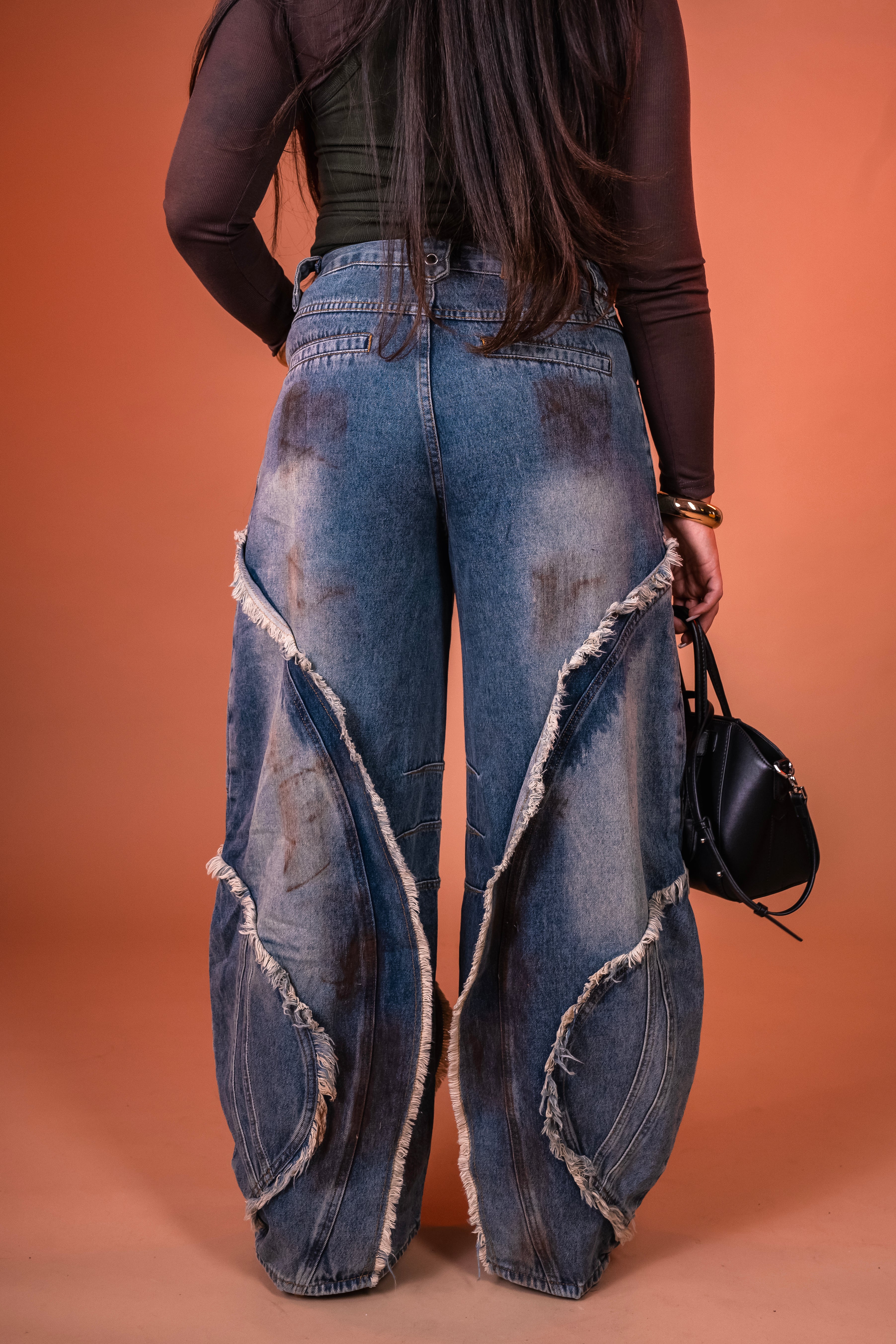 Jeans ballon Amber lavaggio medio