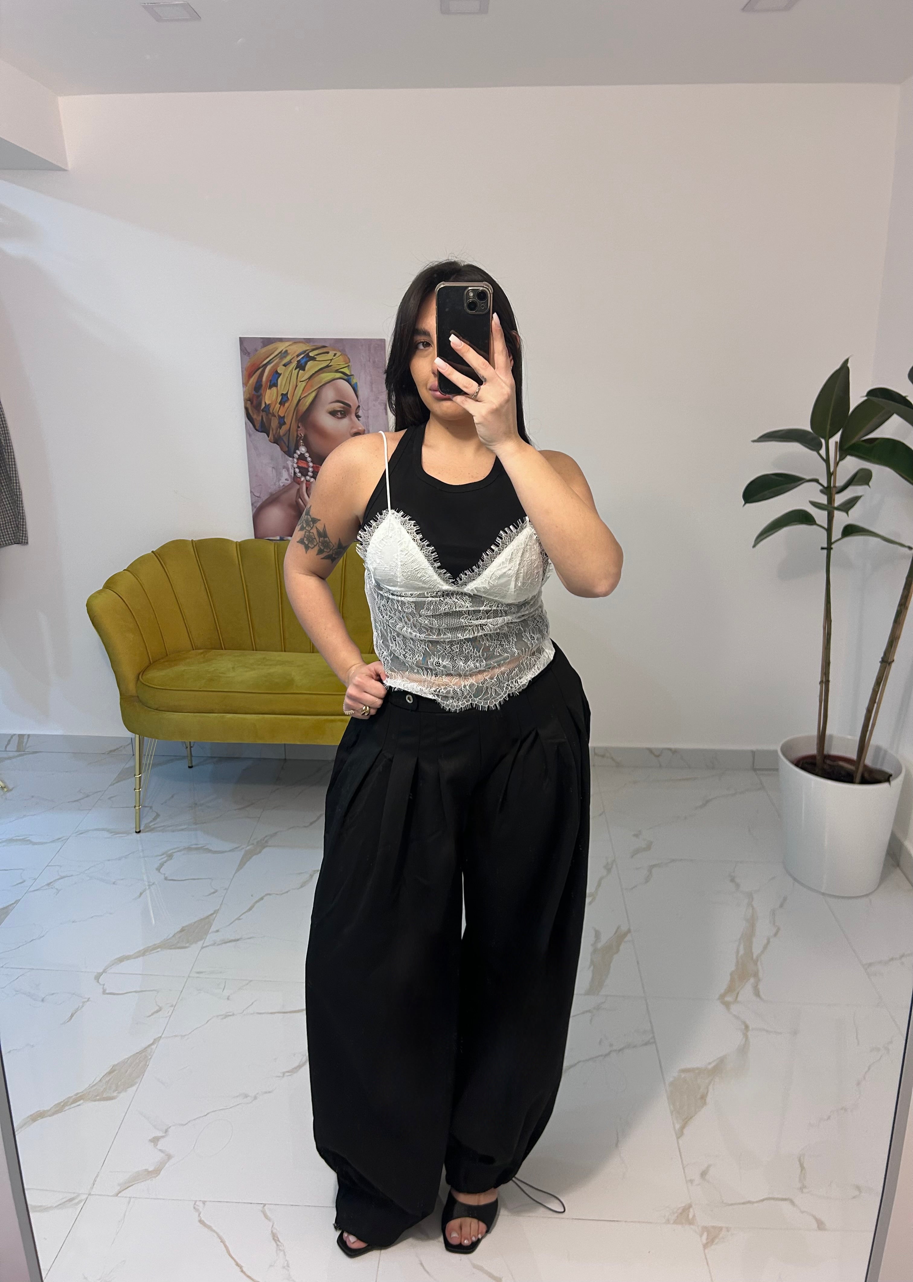 Pantalone Volume nero