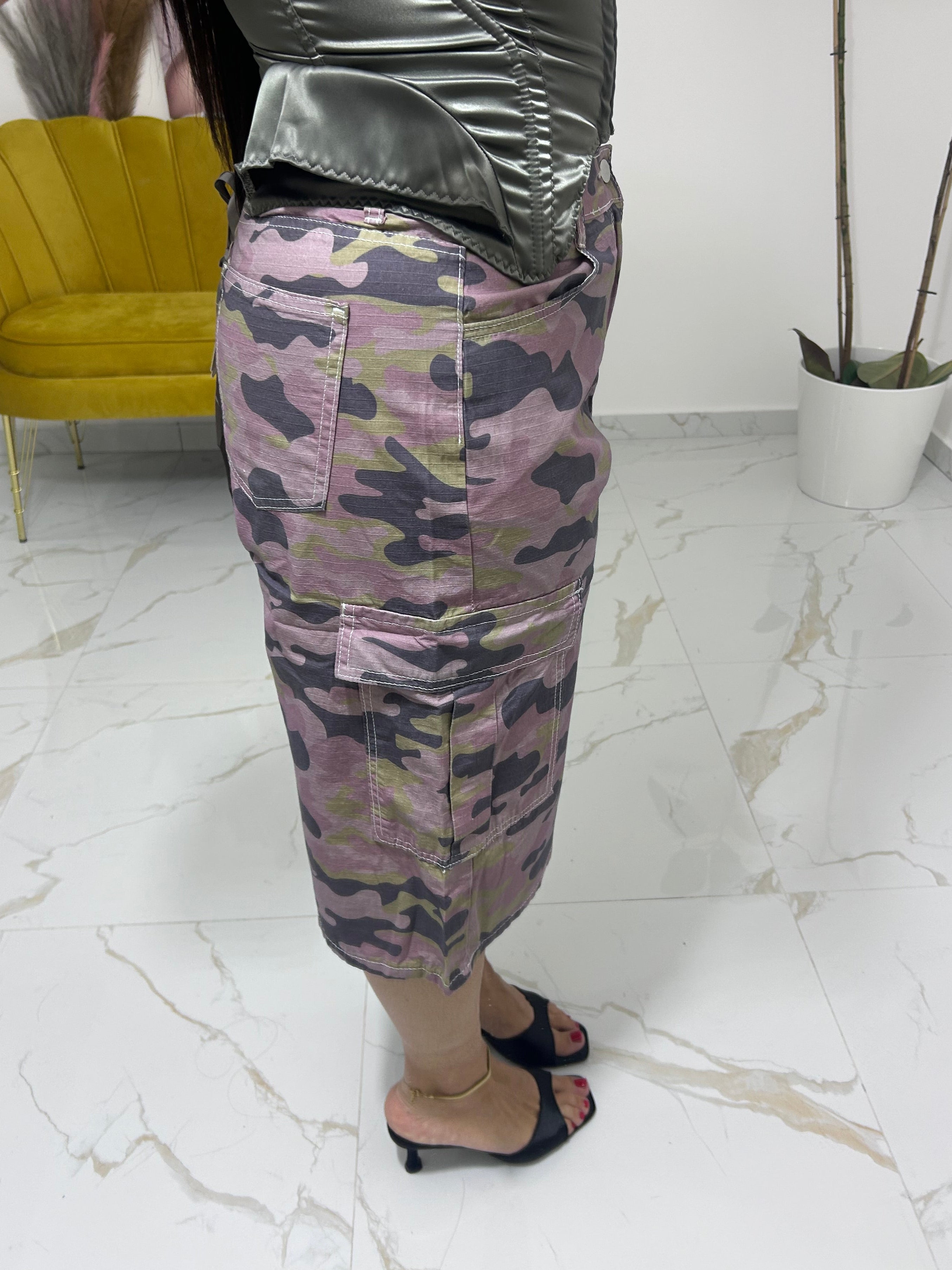 Bermuda camouflage Lilla