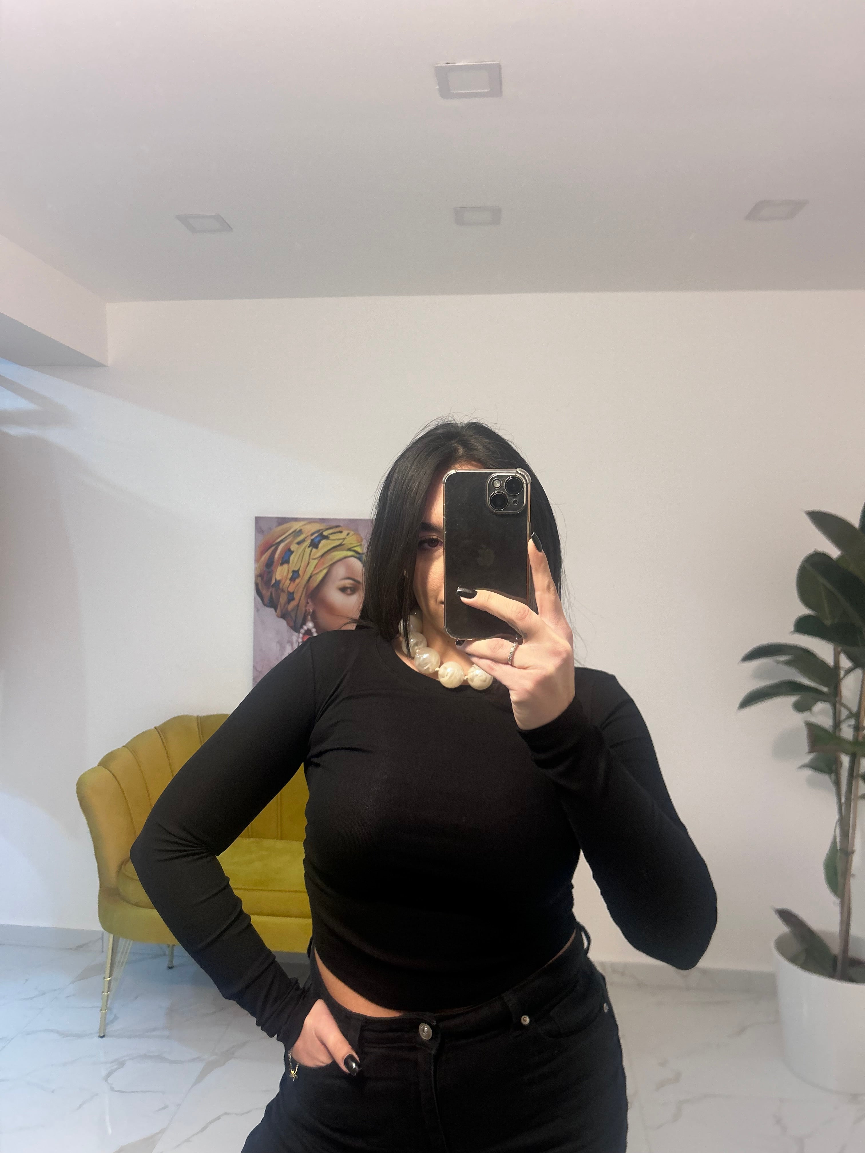 Magliettina Crop Riches