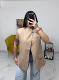 Giacca Kyoto beige