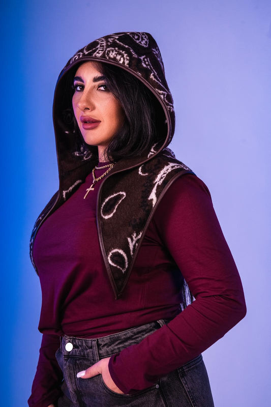 Maglia Basic bordoaux